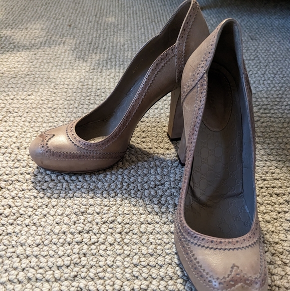 Gucci Saddle Soft Tamponato New Fango - Picture 2 of 12